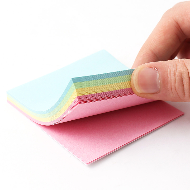 Ideal Stationery & Office Supply - 1 個 76 × 76 ミリメートルブランクセルフスティックノート紙オフィス文具ノートリマインダーとラベル用の文具学習用に最適