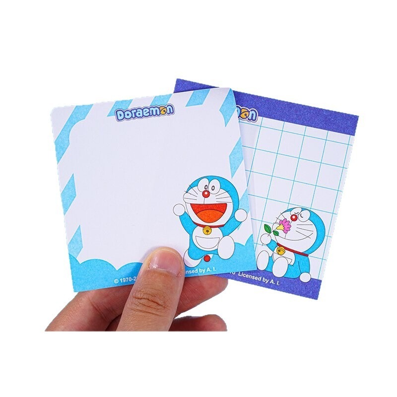Stationery Office - 4 個ドラえもん付箋アニメ学校事務用品かわいいメモパッド 28 枚文房具メモ帳スケジュールプランナーステッカー