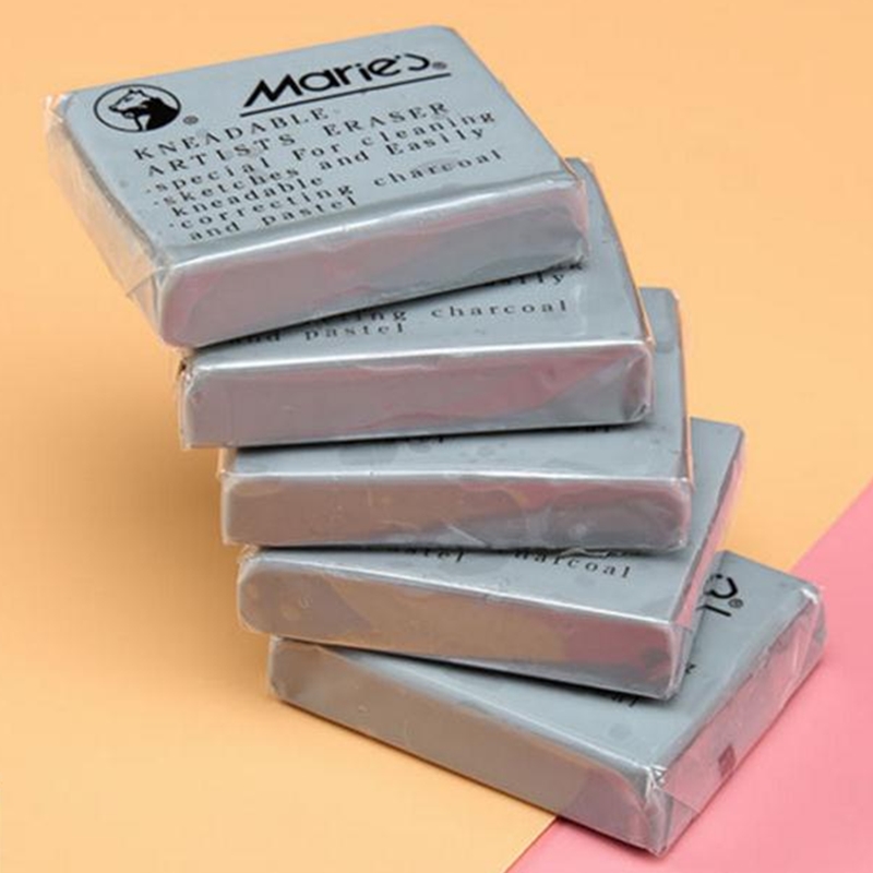 Rubber Eraser Kneaded - 練りパステルラバーアートスケッチ描画鉛筆消しゴムアーティスト粘土彫刻泥学校事務用品学生文具
