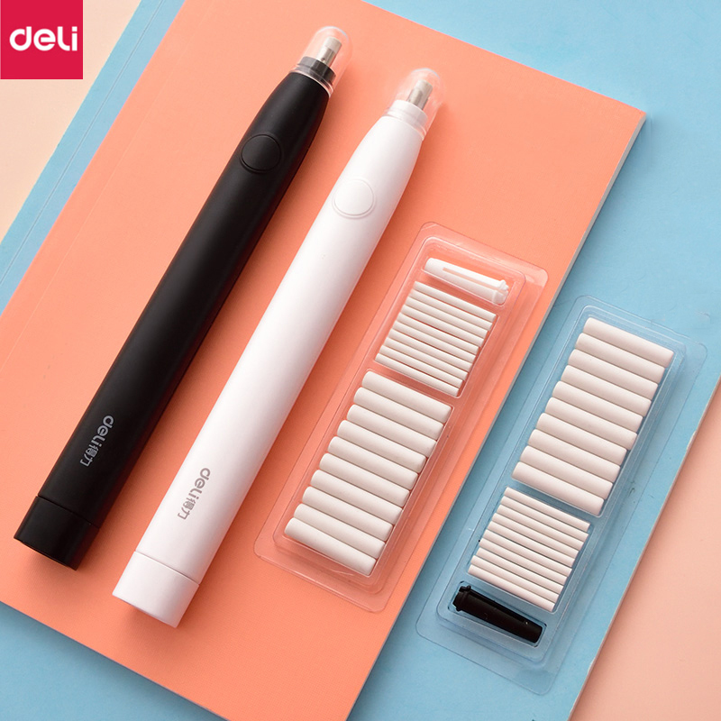 Rubber Eraser Kneaded - デリ-電気消しゴム,きれいで機械的な消しゴム,お絵かき,学用品,事務用品,詰め替え用