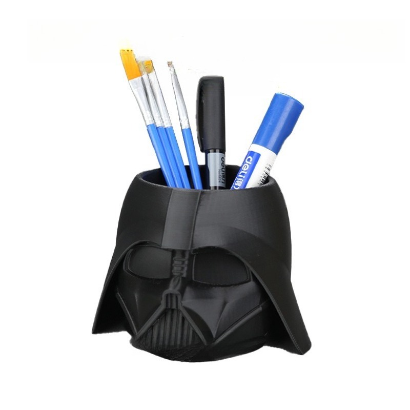 Stationery Warehouse - スターウォーズ ダースベイダー デスクペン ペンシルホルダー クールな3Dキャラクター デスクトップオーガナイザー