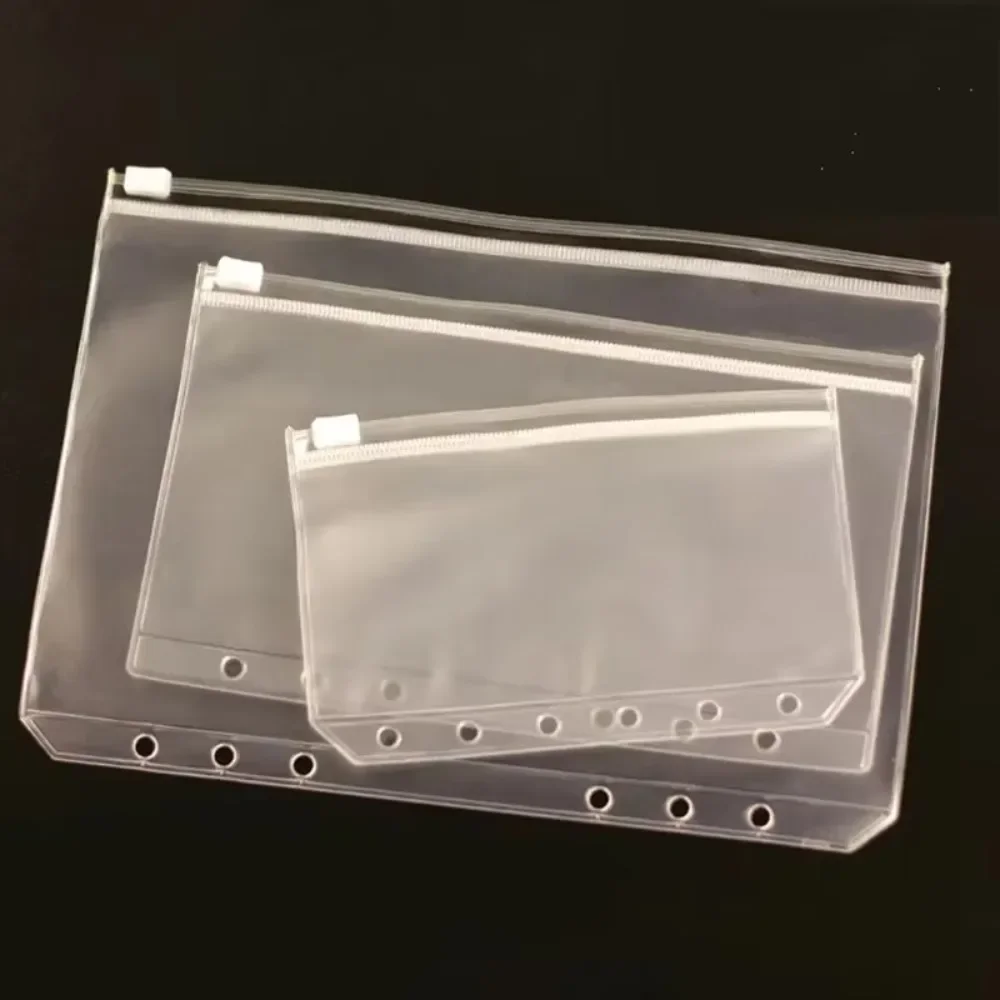 Portfolio Folder Zip - 10 個 A5 A6 A7 バインダーポケットバインダージッパーフォルダー