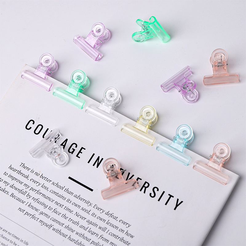 Office Stationery And Supply - 10/20個入り 31mm キャンディーカラー プラスチック製バインダークリップ、多機能オフィス・学校文具用品、文書整理用