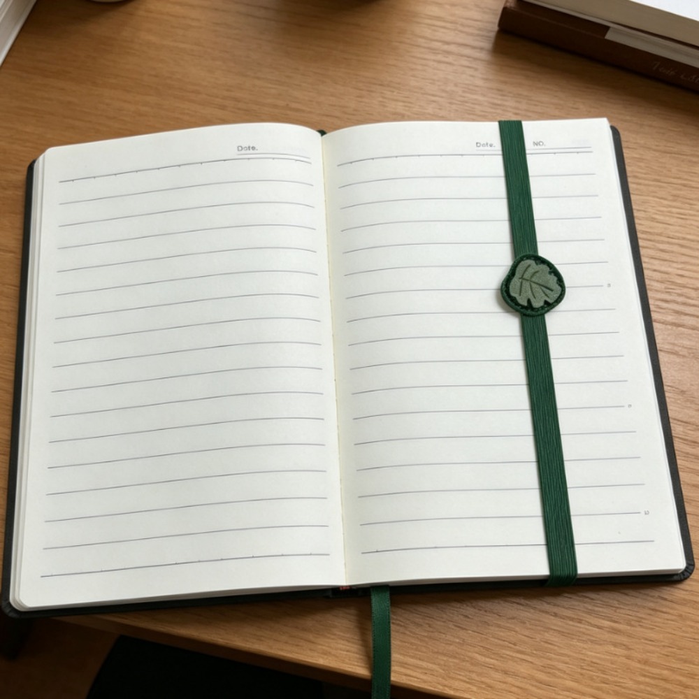 Journal Leather Hardcover - ヴィンテージ弾性バンドレザーブックマークエレガントな紛失防止PUブックマーク多用途ハードカバージャーナルブックマークノートブック
