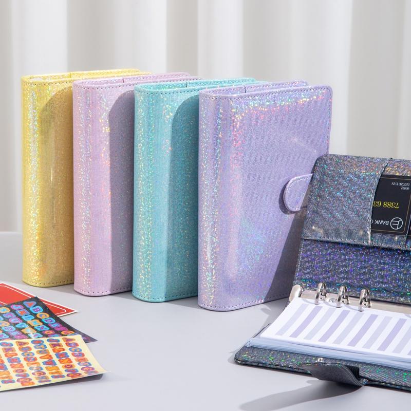 Planner Weekly Budget - ソフトレザーバインダー予算プランナー現金封筒バインダー予算封筒付きA6バインダーポケット現金封筒財布予算管理