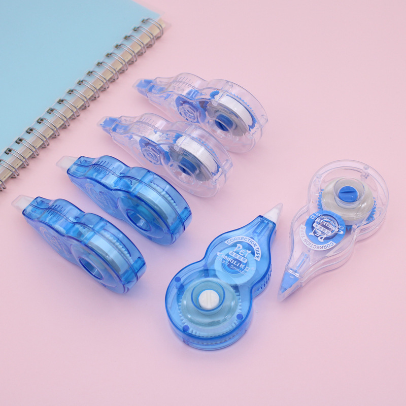 Correction Tape Roller - 学生用ローラー補正テープ、白いステッカー、エラー消しゴム、学校および事務用品、文房具、8m x 5mm、セットあたり6個