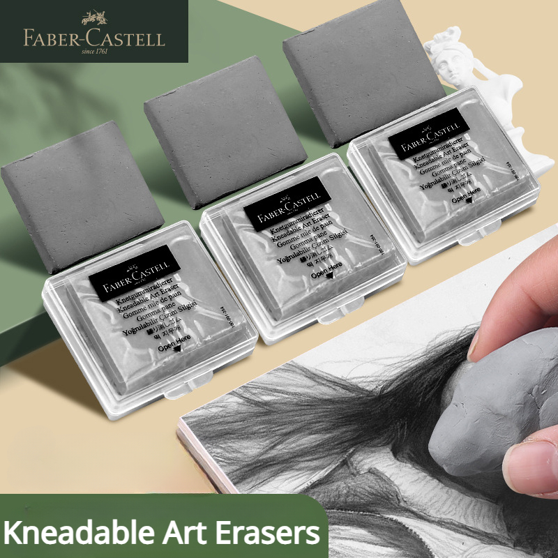 Rubber Eraser Kneaded - 1/2/3/4 個 ファーバーカステル ドローイング アート ニーデッド