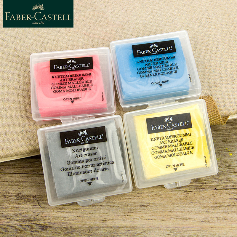 Rubber Eraser Kneaded - ファーバーカステル可塑性ゴムソフトアート消しゴムワイプハイライト練りゴムアートピアティングデザインスケッチ消しゴム文房具