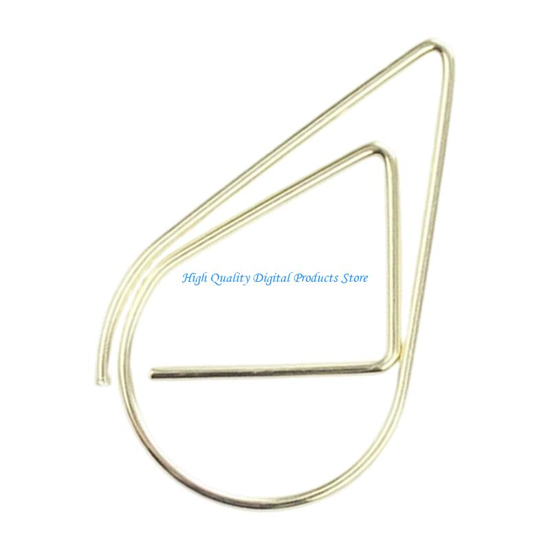 Binder Clip Assorted - U2JE 100 個各種形状ファッション多機能ペーパークリップバインダークリップセットクリエイティブスクール文具子供大人のための