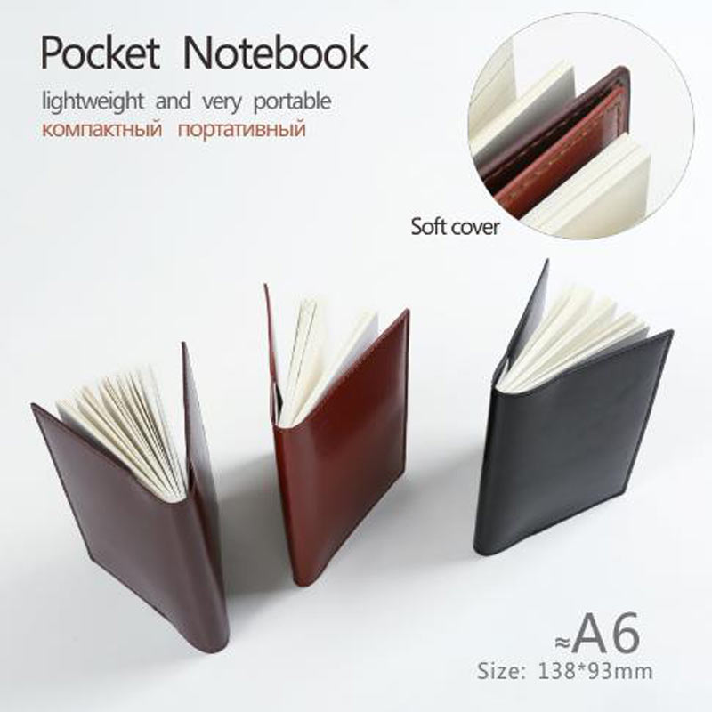 Office Stationery Supply List - Yiwiポケットノートブックa6 todoリストプランナーメモ帳裏地付きページ普通紙表紙日記ジャーナル文房具事務用品