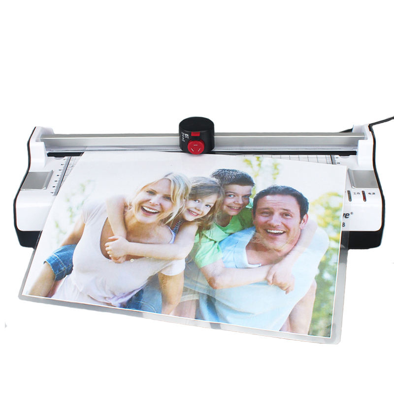 Document Laminator Pouch - A4対応 ホット＆コールドモード 学校・オフィス文書用 ラミネートパウチ ラミネーター A5・A6用紙サイズ対応
