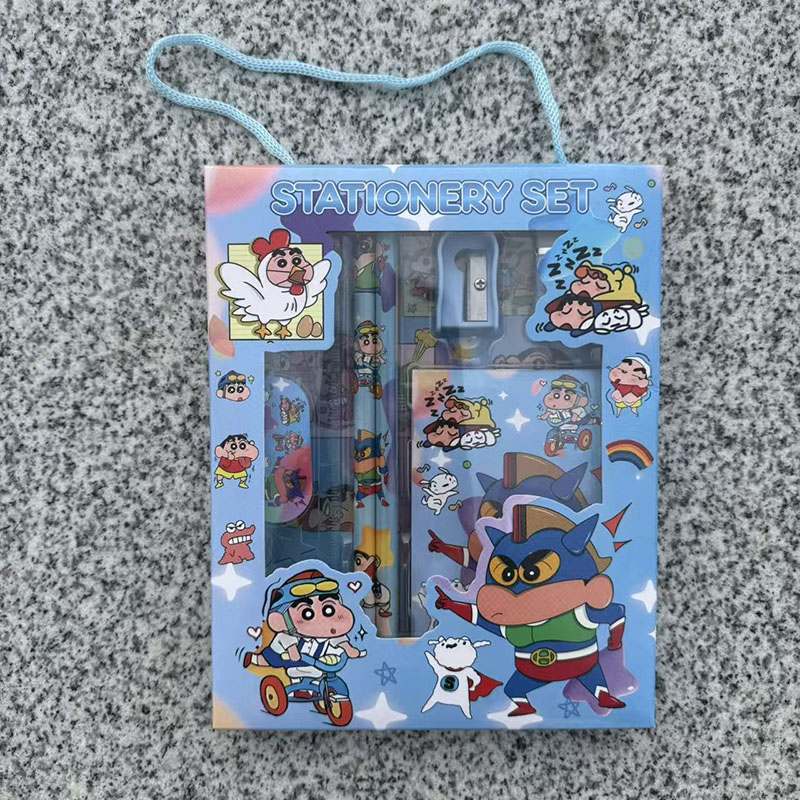 クレヨンしんちゃんのかわいい漫画文具セット、絶妙なギフト、学 - Ideal Stationery & Office Supply のレビューと価格