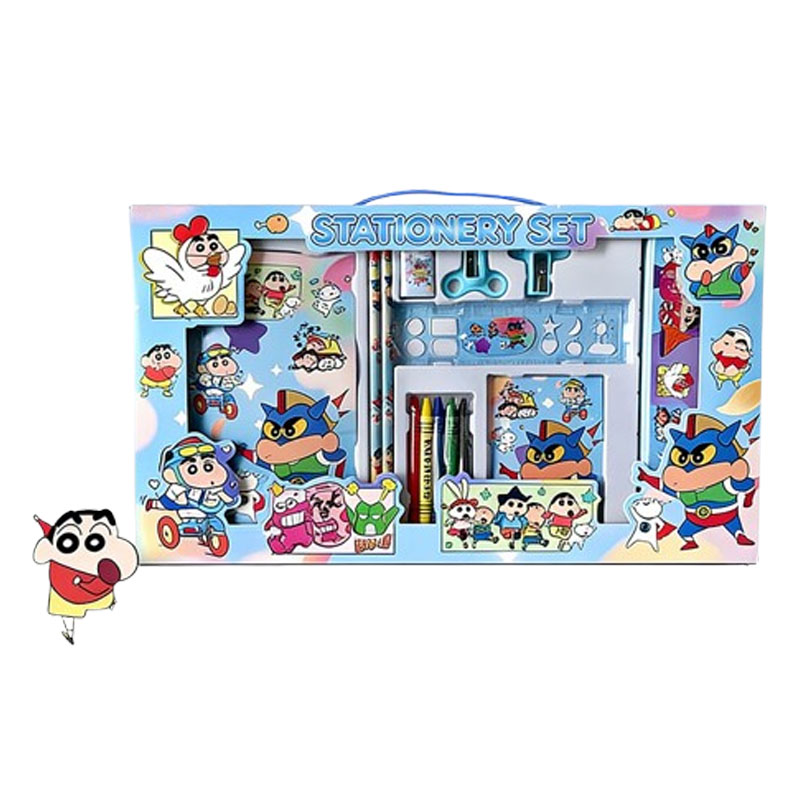 クレヨンしんちゃんのかわいい漫画文具セット、絶妙なギフト、学 - Ideal Stationery & Office Supply のレビューと価格