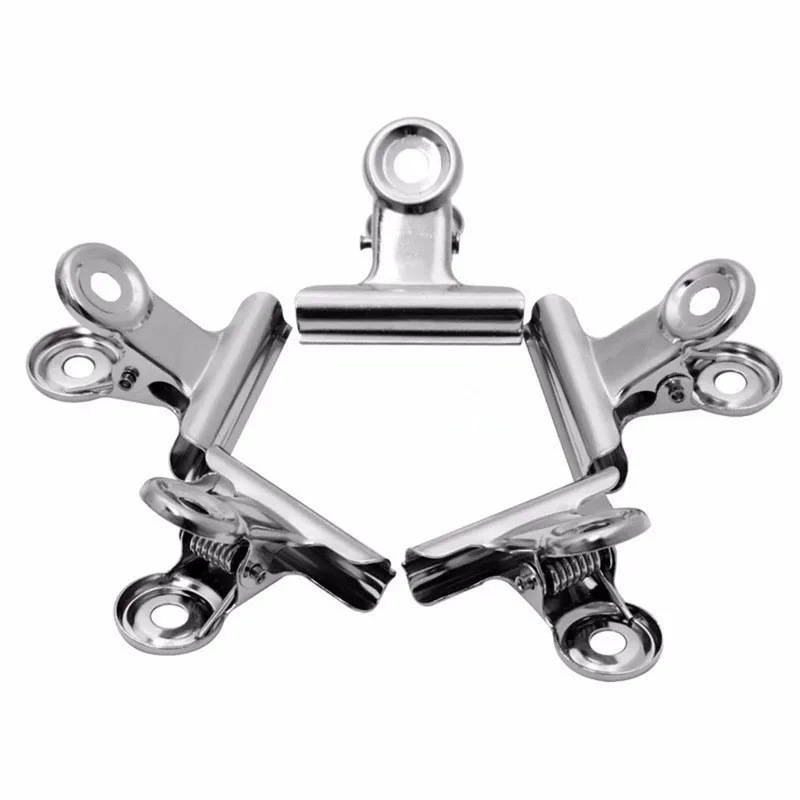 お手頃価格のシルバートーンメタルオフィス用紙ドキュメントバイ - Binder Clip Assorted のレビューと価格