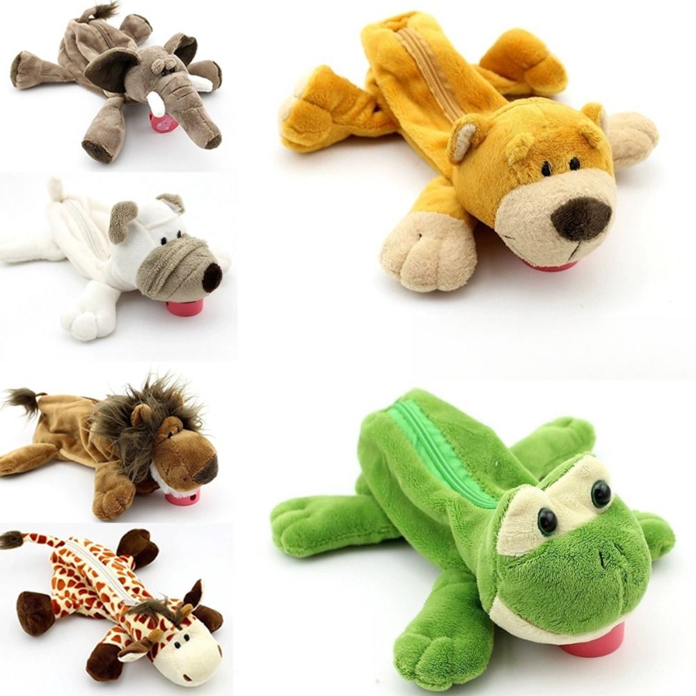 クリエイティブかわいい鉛筆バッグ森林動物かわいい文具ケース大 - Lion Stationery & Office Supply(Kunshan)Co.Ltd のレビューと価格