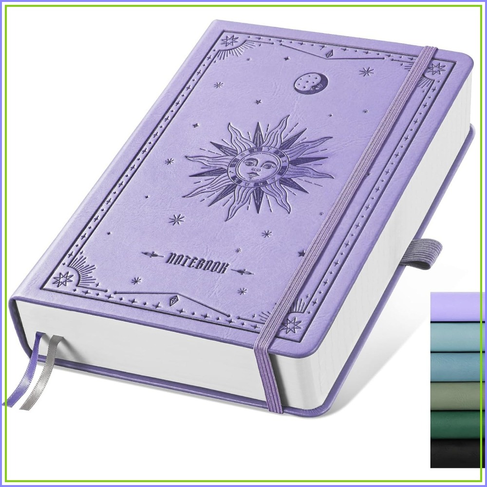 A5 ハードカバー ライン入りジャーナル - 320 ページ - Journal Leather Hardcover のレビューと価格