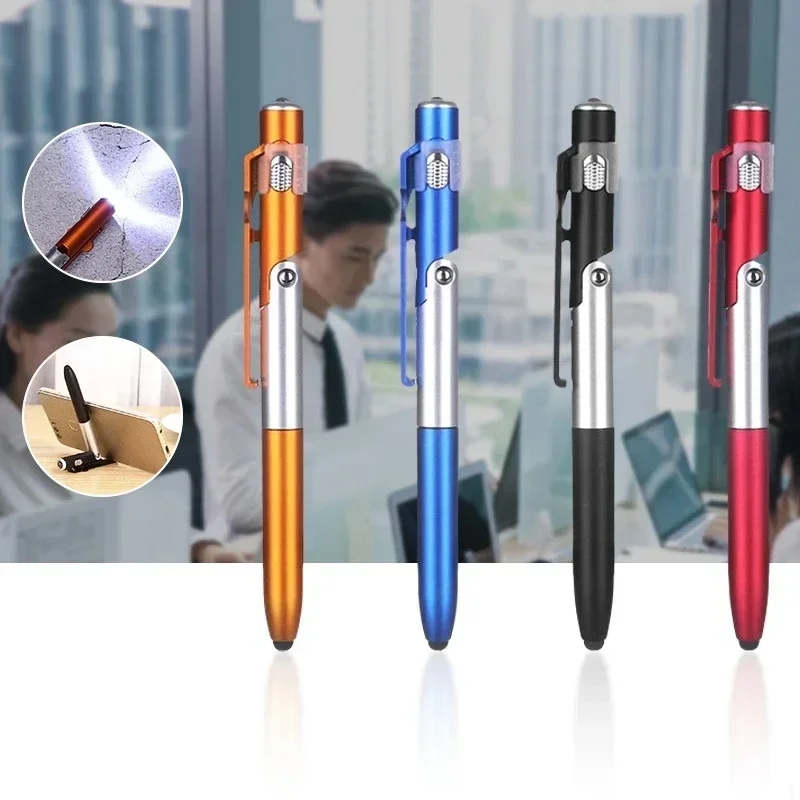 4 in 1 多機能ボールペン LED ライト付き折りたたみ - Stationery Office のレビューと価格