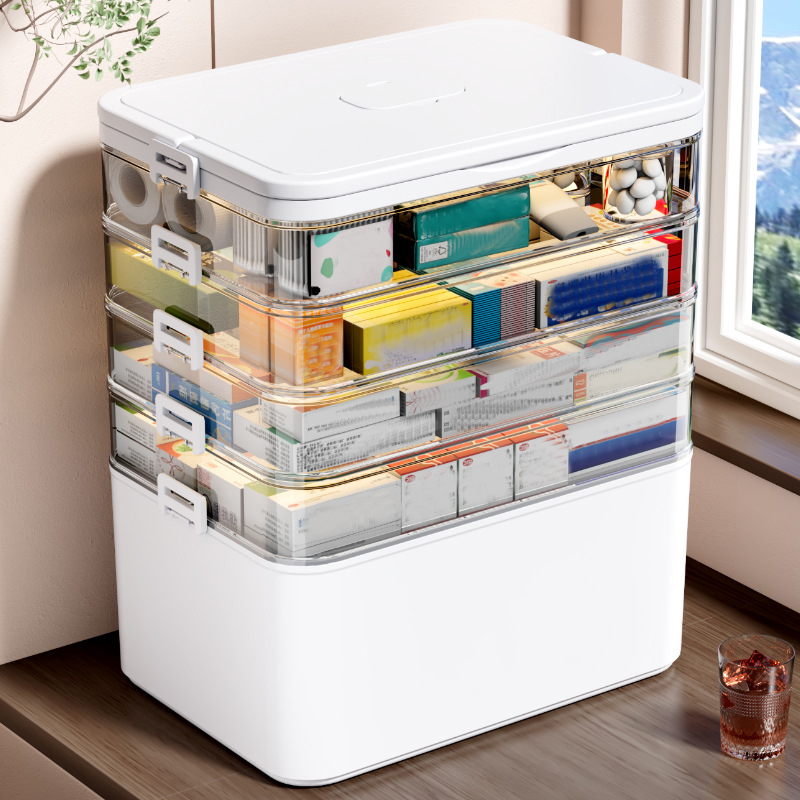 多機能多層収納ボックス、ハンドル付き、大/特大サイズ - 文 - Stationery Office のレビューと価格