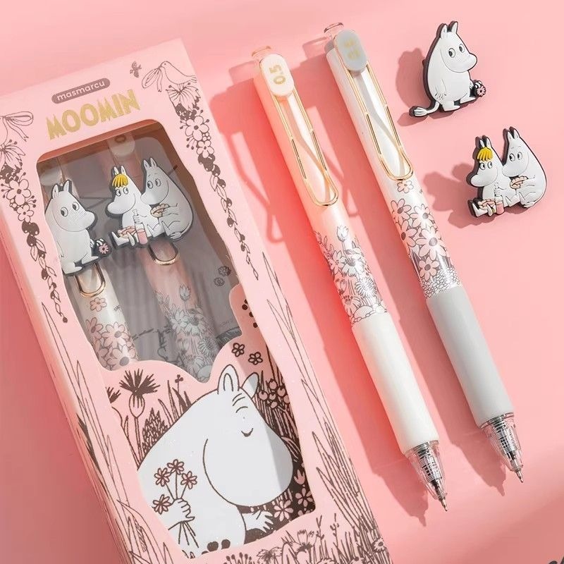 ムーミンかわいい格納式ゲルペン 0.5 ミリメートル細字スム - Stationery Office のレビューと価格