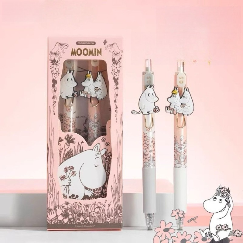 ムーミンかわいい格納式ゲルペン 0.5 ミリメートル細字スム - Stationery Office のレビューと価格