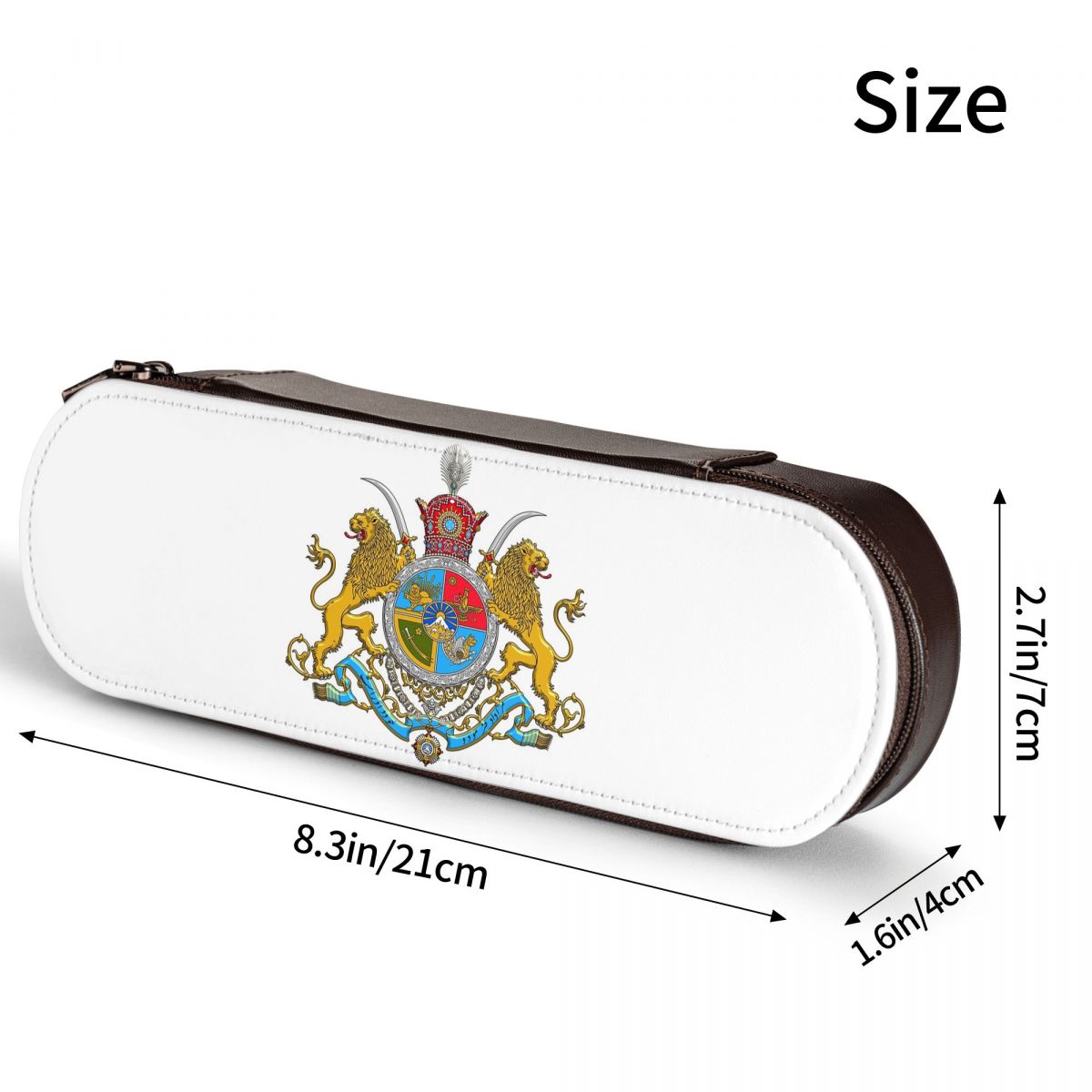 イラン国旗エンブレムペルシャ太陽ライオン革製ペンケースペンホ - Lion Stationery & Office Supply(Kunshan)Co.Ltd のレビューと価格