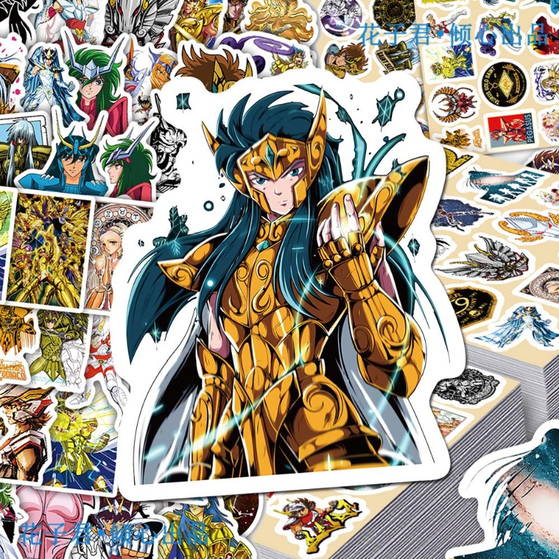101 個聖闘士星矢アニメステッカー漫画キャラクター DIY - Stationery Office のレビューと価格