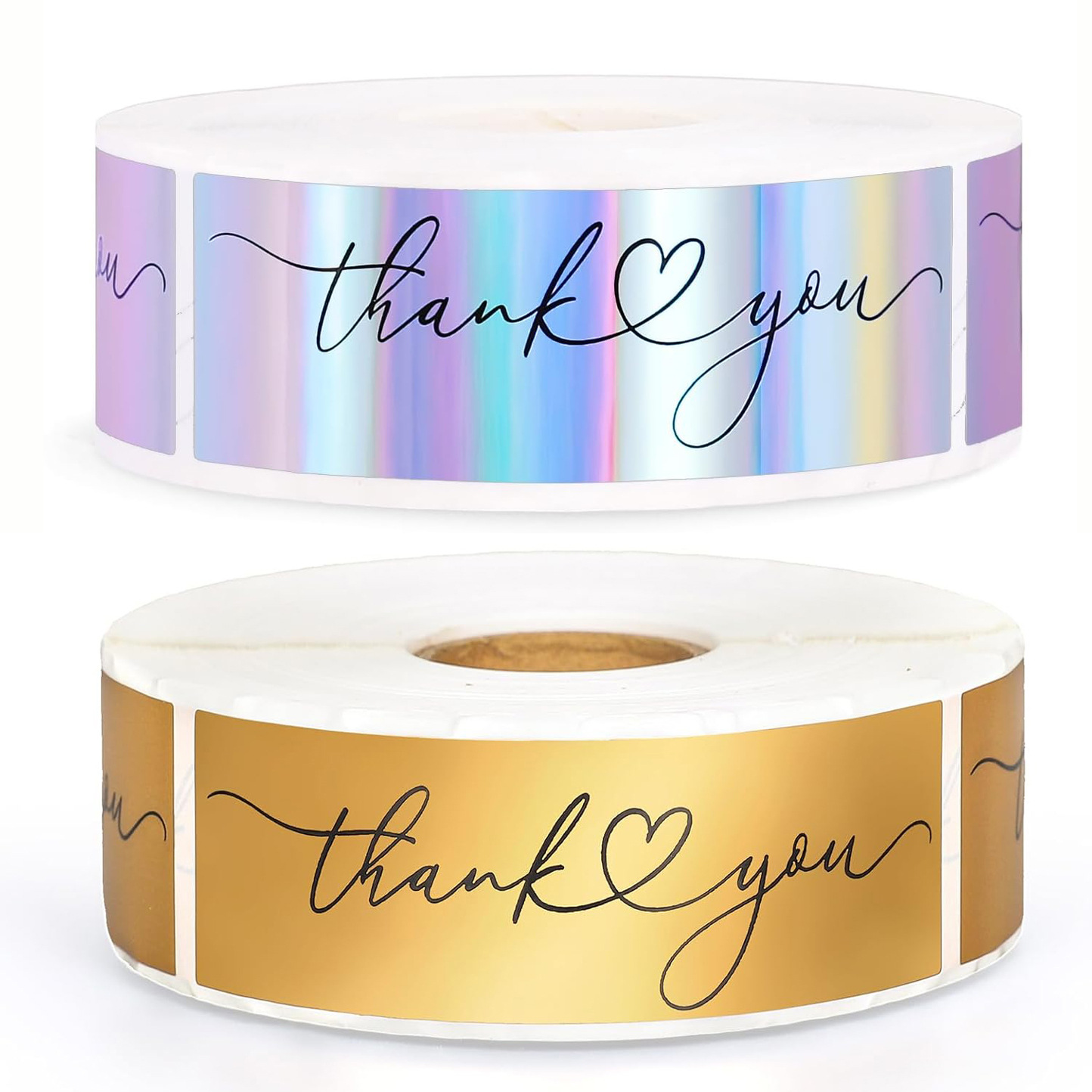 JCAC 120枚入り/ロール 3インチ ゴールド箔＆ホログ - Sticker Label Roll のレビューと価格