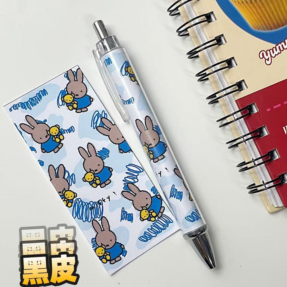 新しいミッフィーウサギ柄プレスジェルペン高発色可愛いins風 - Gel Ink Pen Set のレビューと価格