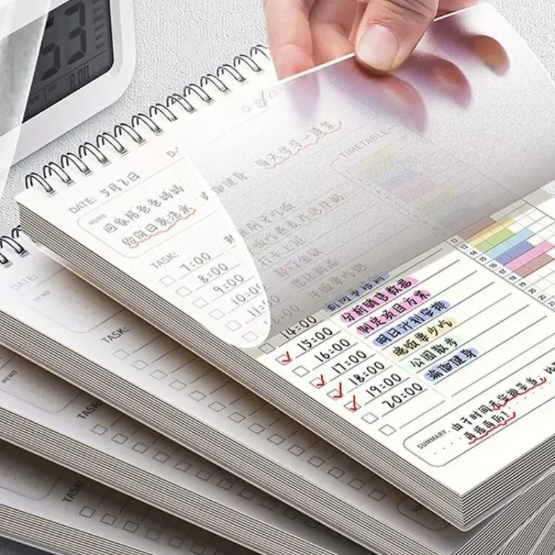 2 個プランナーアジェンダスパイラル A5 ノートブックスケ - Office Stationery Supply List のレビューと価格