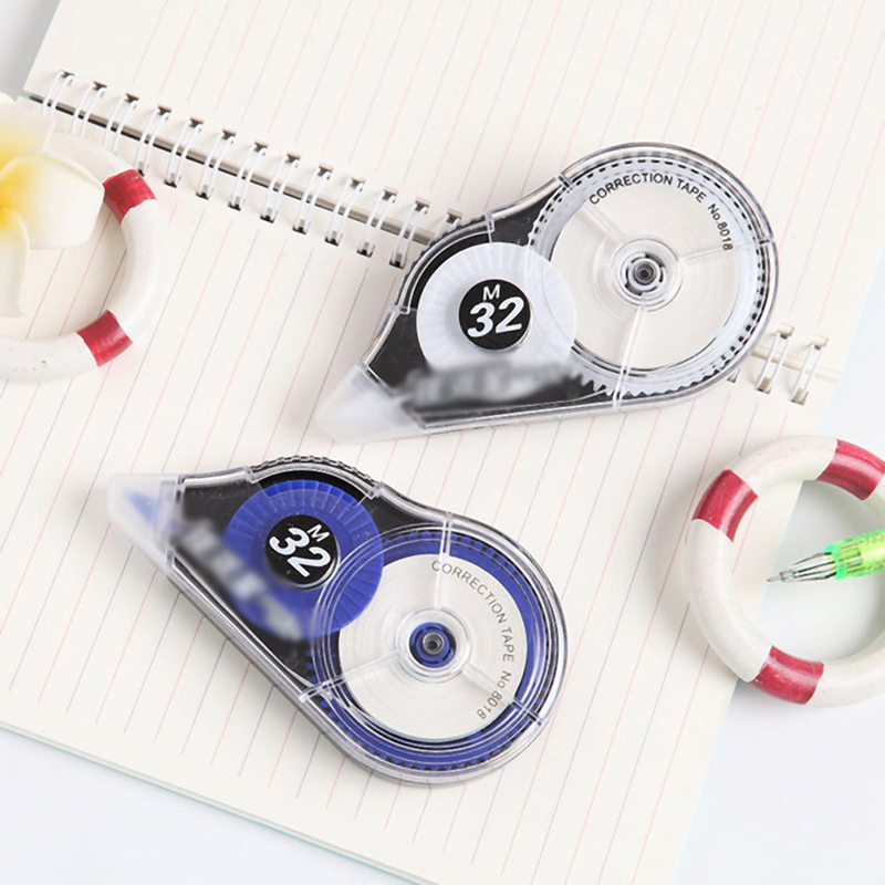 自己粘着性の白いローラー,学生,オフィス,文房具,32m x - Correction Tape Roller のレビューと価格