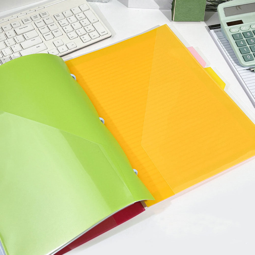 5 個 3 穴インデックスページフォルダーディバイダータブポ - Index Tab Divider のレビューと価格