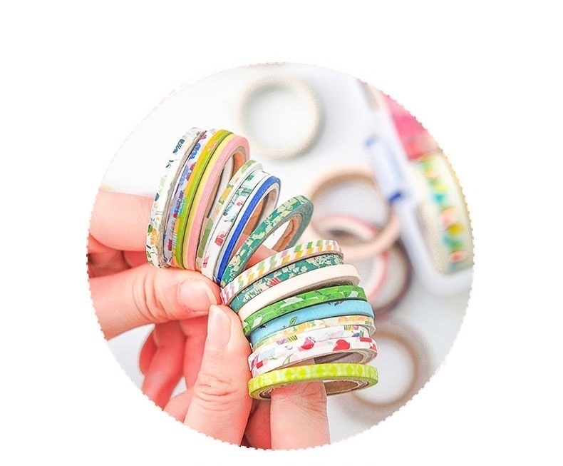 装飾テープのロール,20/50の和紙テープのロール,ゴールド - Washi Tape Set のレビューと価格