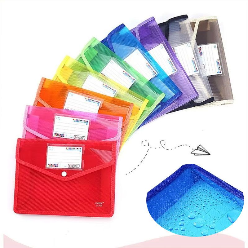 1-10 個防水 A4 A5 スナップボタンファイルフォルダ - Office Stationery And Supply のレビューと価格