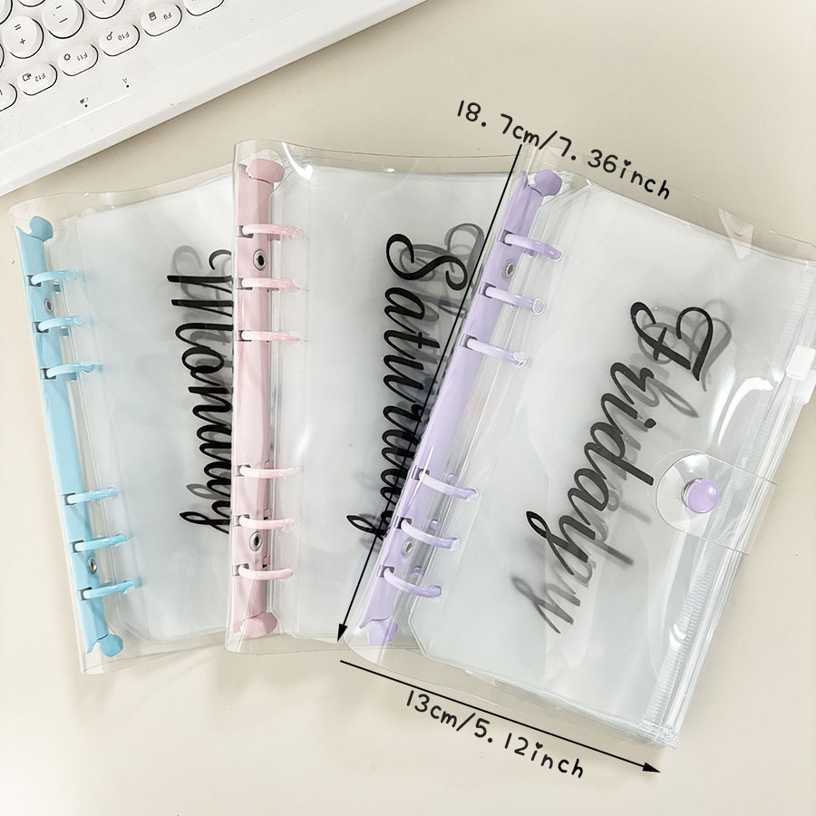 SKYSONIC 1 セット A6 マカロンバインダー予算プ - Planner Weekly Budget のレビューと価格
