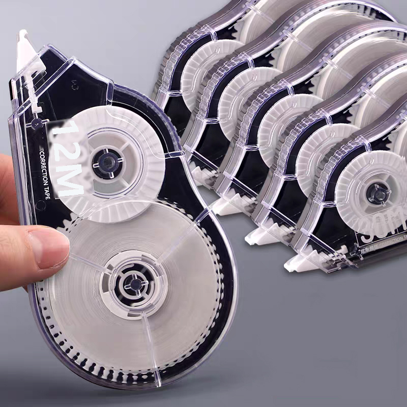 12M*6 大容量リボン修正エクスプレスプライバシー保護ベル - Correction Tape Roller のレビューと価格