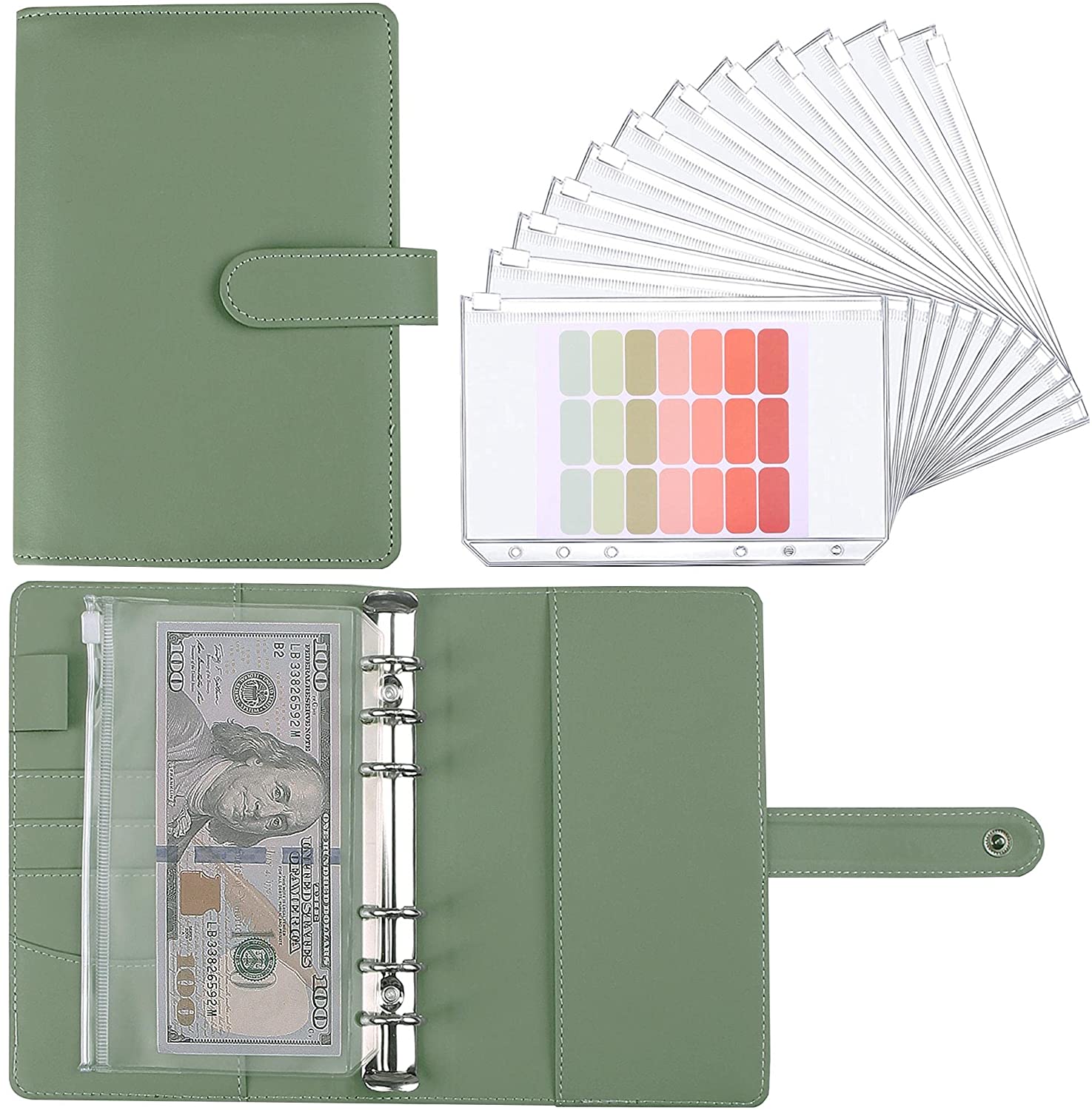 A6予算バインダープランナー、12個の現金封筒、12個のa6 - Planner Weekly Budget のレビューと価格
