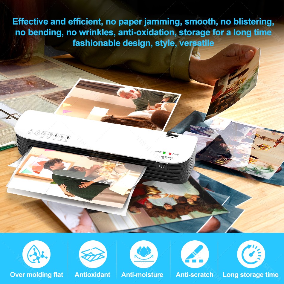 SL299 ホットおよびコールドラミネーターマシンペーパーカ - Document Laminator Pouch のレビューと価格