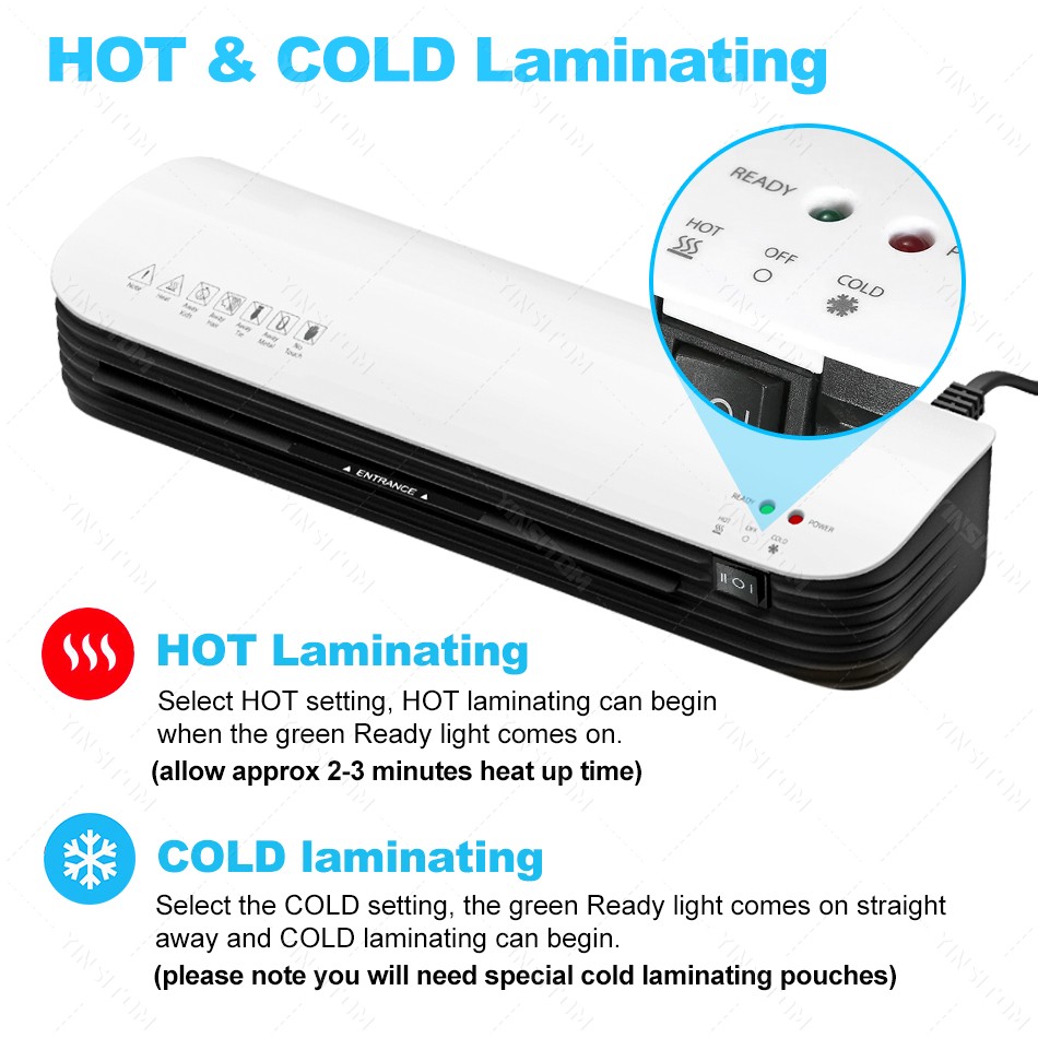 SL299 ホットおよびコールドラミネーターマシンペーパーカ - Document Laminator Pouch のレビューと価格
