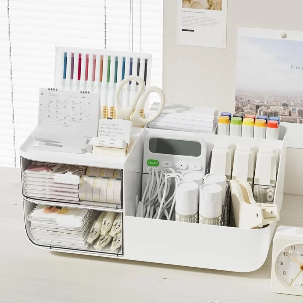 1個入りデスクトップ化粧品オーガナイザー、引き出し付きペンホ - Ideal Stationery & Office Supply のレビューと価格