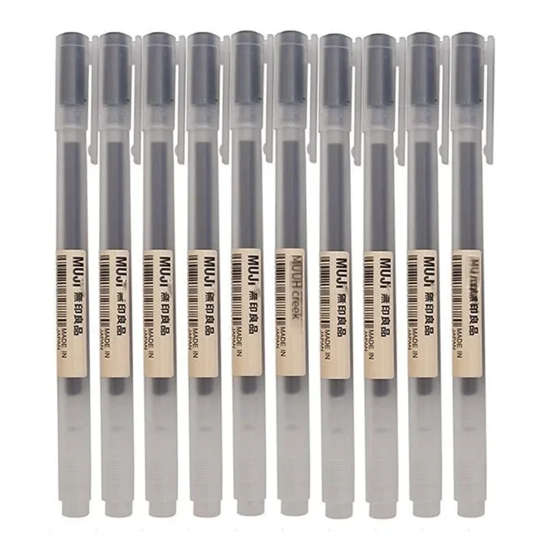 6/8 ピース/セット MUJIs ゲルペン黒/赤/青 0. - Gel Ink Pen Set のレビューと価格