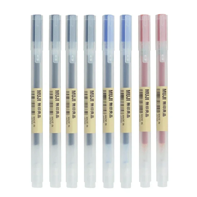 6/8 ピース/セット MUJIs ゲルペン黒/赤/青 0. - Gel Ink Pen Set のレビューと価格