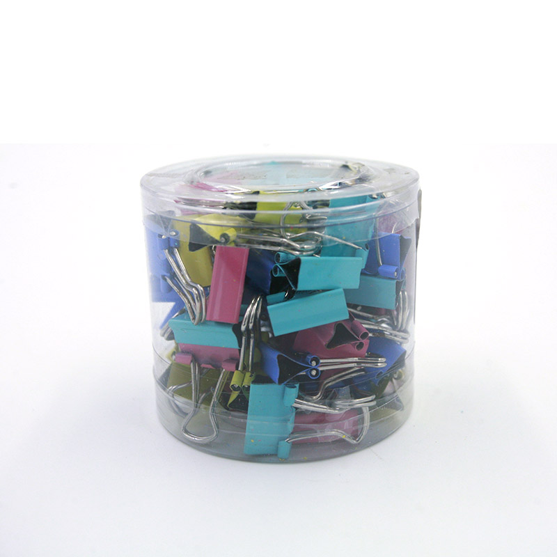60個の小さなオフィス用整理整頓ミニメタルバインダーグリップ - Binder Clip Assorted のレビューと価格