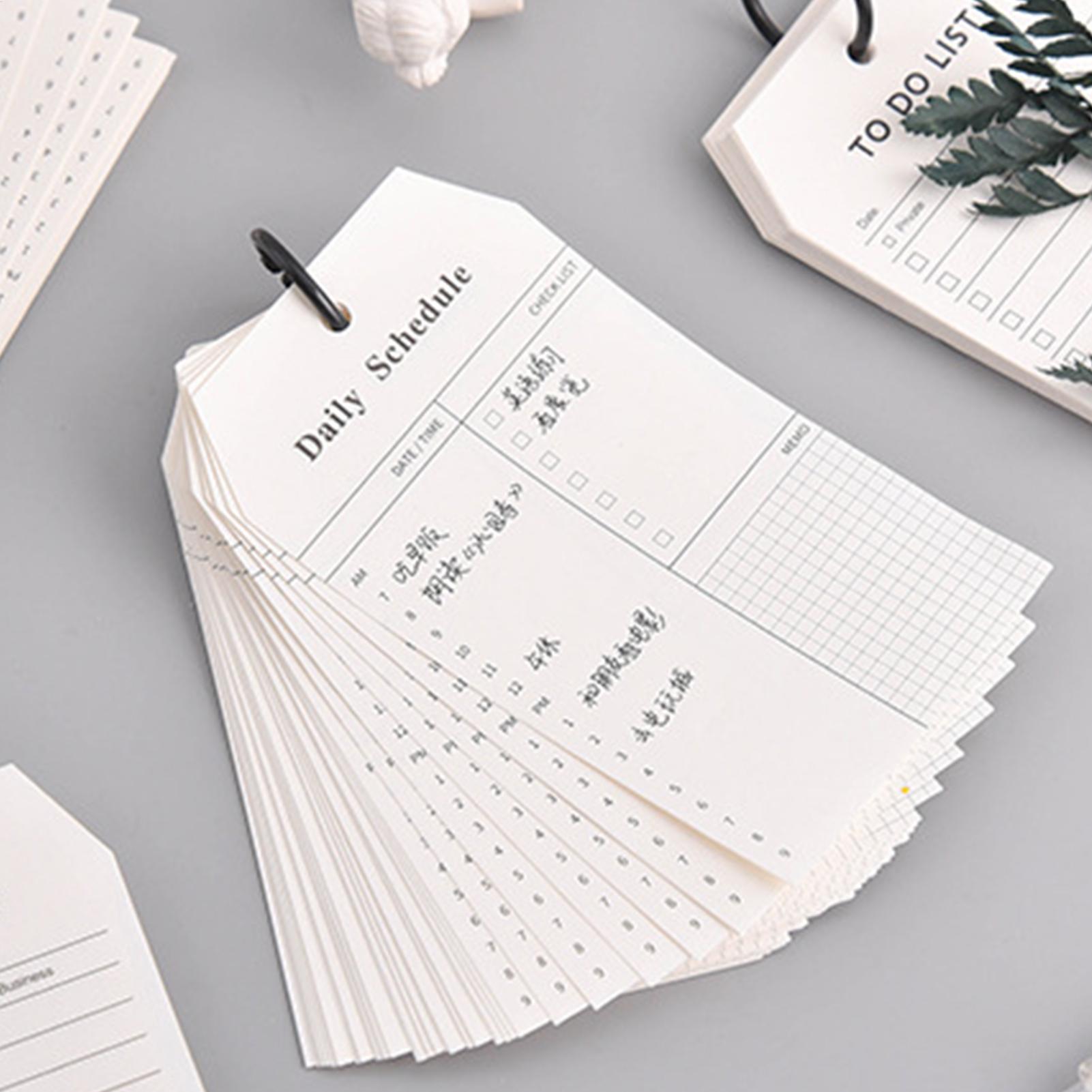 ポータブルメモ帳 To Do リスト デイリースケジュールメ - Office Stationery Supply List のレビューと価格