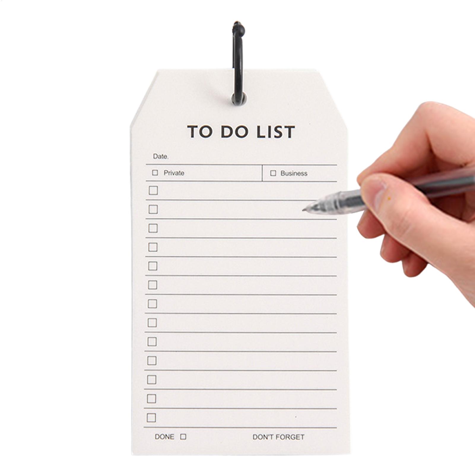 ポータブルメモ帳 To Do リスト デイリースケジュールメ - Office Stationery Supply List のレビューと価格