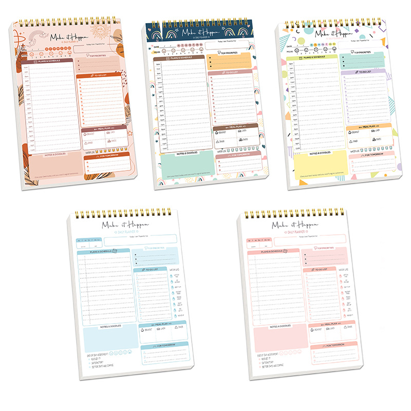 プランナー アジェンダ スパイラル A5 ノートブック スケ - Office Stationery Supply List のレビューと価格