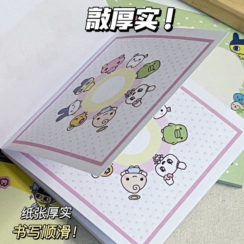 4 個たまごっちマメッチ漫画かわいいパターンメモパッドかわい - Memo Pad Sticky のレビューと価格