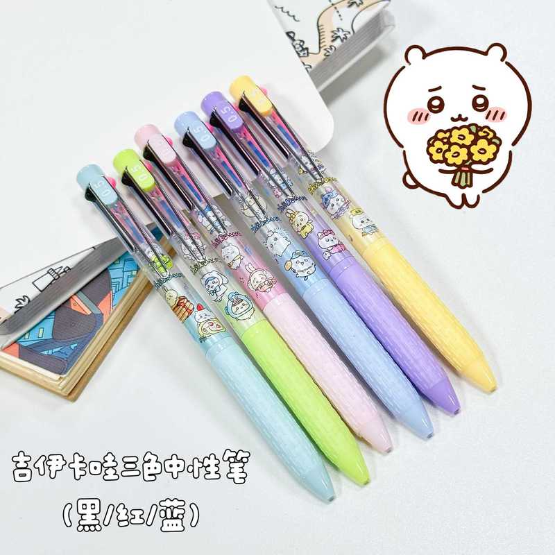 6-36 個 Chiikawa ペン 3 色ボールペン黒赤青 - Stationery Warehouse のレビューと価格
