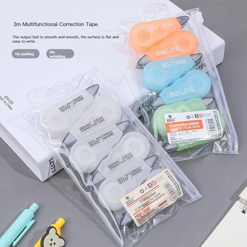 6 ピース/パック修正テーププロモーションギフト韓国文具かわ - Correction Tape Roller のレビューと価格