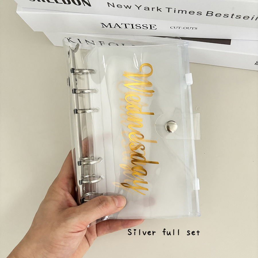 Sharkbang 1 セット A6 マカロン バインダー  - Planner Weekly Budget のレビューと価格