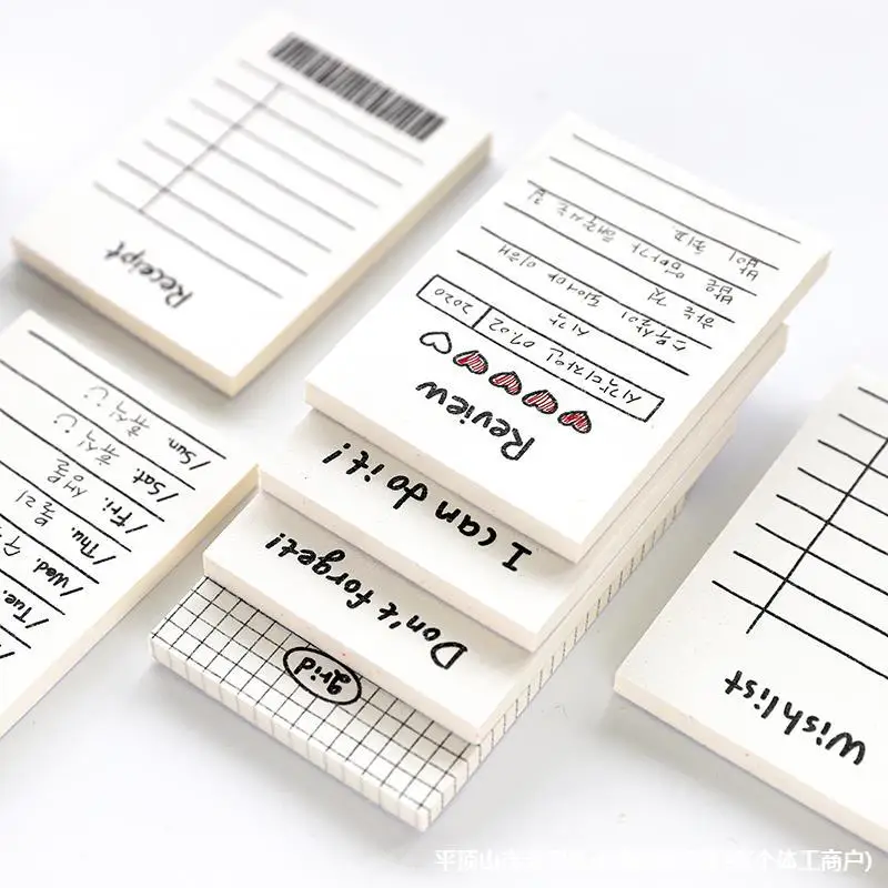 付箋スケジュールプランナー、便利なメモ帳、リストタイム、ミニ - Office Stationery Supply List のレビューと価格